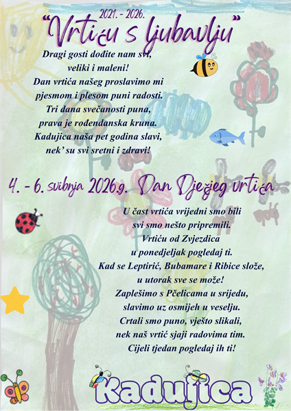 DAN DJEČJEG VRTIĆA "KADUJICA"